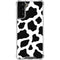 Cow Pattern Animal Print Galaxy S21 FE Clear Case
