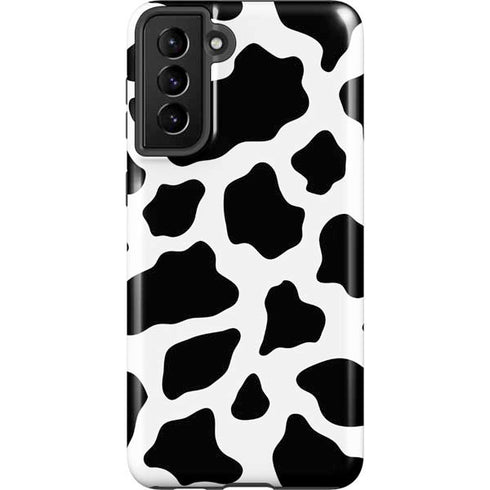 Cow Pattern Animal Print Galaxy S21 FE Pro Case