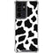 Cow Pattern Animal Print Galaxy S21 Ultra 5G Clear Case