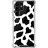 Cow Pattern Animal Print Galaxy S22 Ultra Clear Case
