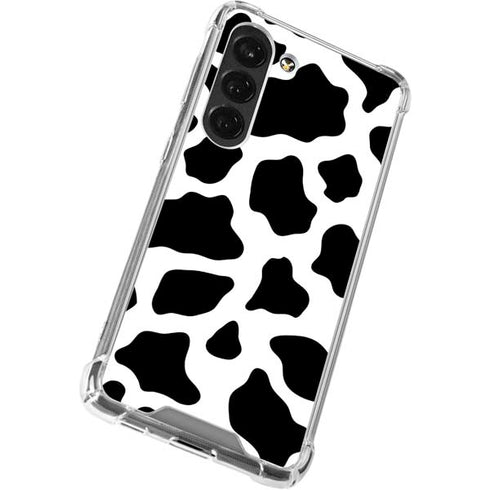 Cow Pattern Animal Print Galaxy S23 Clear Case