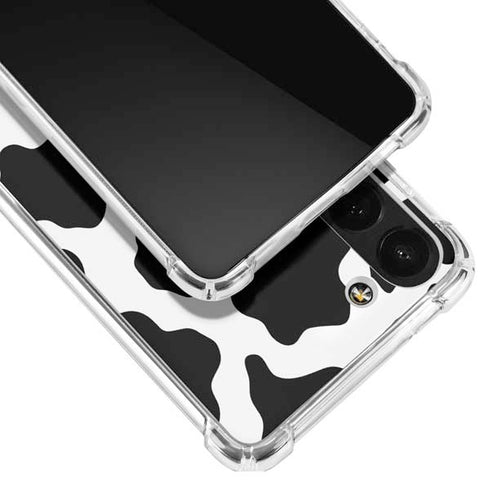 Cow Pattern Animal Print Galaxy S23 Clear Case