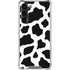 Cow Pattern Animal Print Galaxy S23 Plus Clear Case