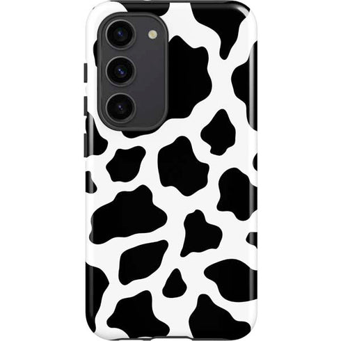 Cow Pattern Animal Print Galaxy S23 Pro Case
