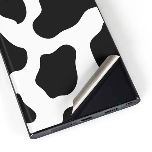 Cow Pattern Animal Print Galaxy S23 Ultra Skin