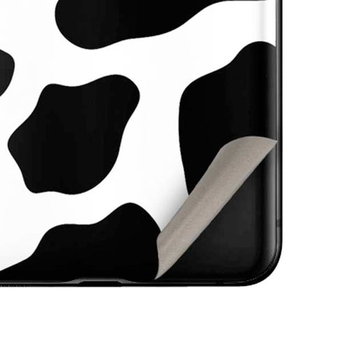 Cow Pattern Animal Print Galaxy Z Flip Skin