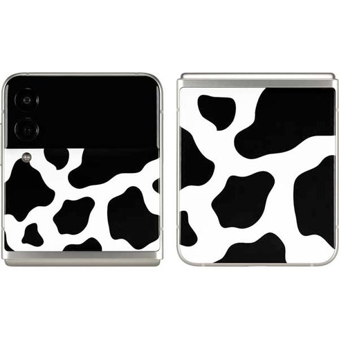 Cow Pattern Animal Print Galaxy Z Flip3 5G Skin