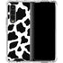Cow Pattern Animal Print Galaxy Z Fold4 5G Clear Case