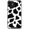Cow Pattern Animal Print iPhone 12 Clear Case