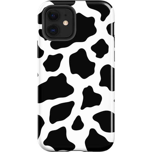 Cow Pattern Animal Print iPhone 12 Impact Case
