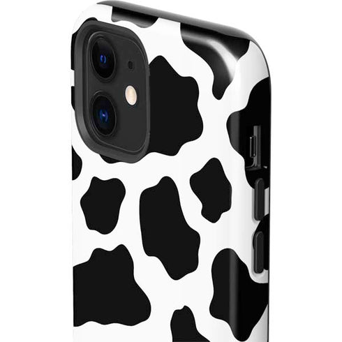 Cow Pattern Animal Print iPhone 12 Impact Case