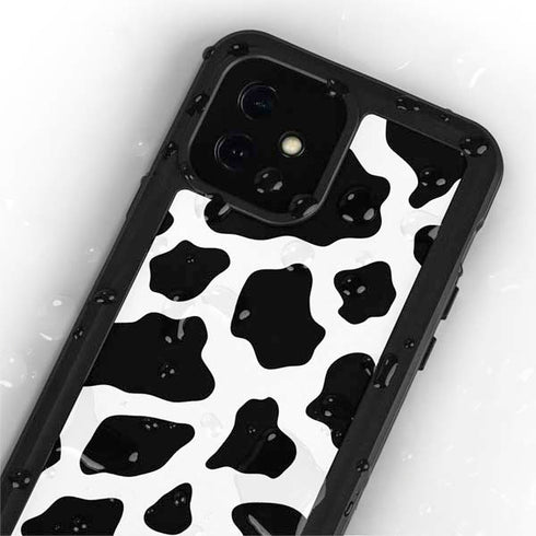 Cow Pattern Animal Print iPhone 12 Mini Waterproof Case