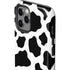 Cow Pattern Animal Print iPhone 12 Pro Impact Case