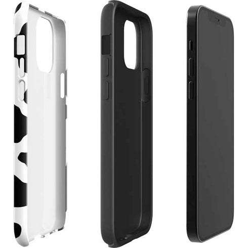 Cow Pattern Animal Print iPhone 12 Pro Impact Case