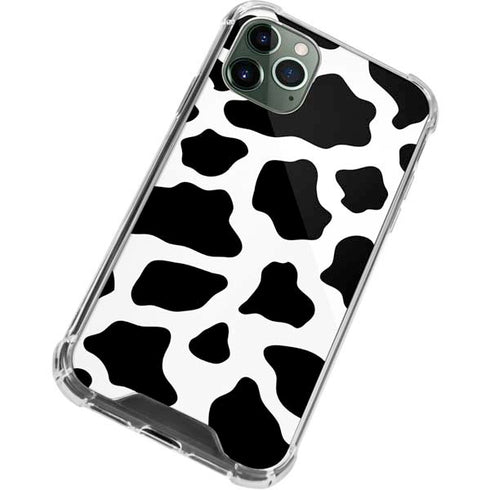Cow Pattern Animal Print iPhone 12 Pro Max Clear Case