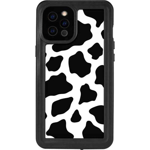 Cow Pattern Animal Print iPhone 12 Pro Max Waterproof Case