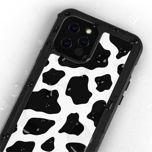 Cow Pattern Animal Print iPhone 12 Pro Max Waterproof Case