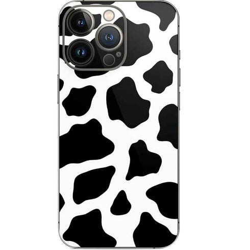 Cow Pattern Animal Print iPhone 13 Pro Skin