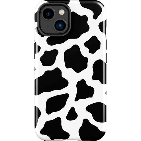 Cow Pattern Animal Print iPhone 14 Plus Impact Case