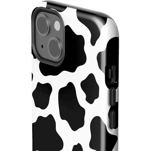 Cow Print iPhone 15 Plus Impact Case