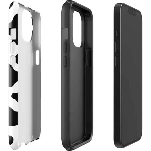 Cow Print iPhone 15 Plus Impact Case