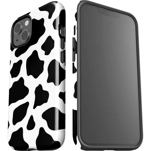 Cow Print iPhone 15 Plus Impact Case