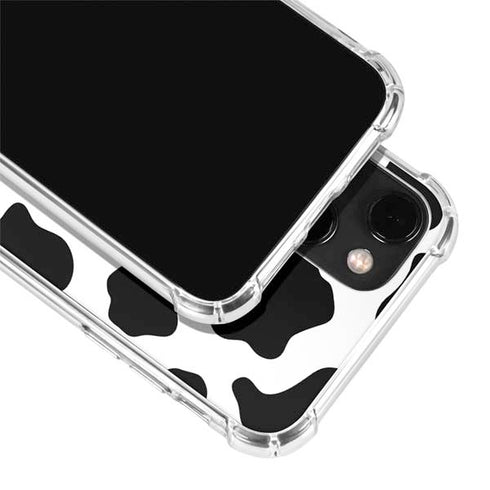 Cow Print iPhone 15 Plus Clear Case