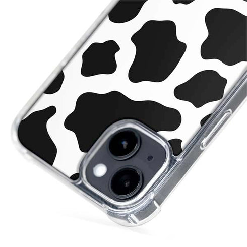 Cow Print iPhone 15 Plus MagSafe Case