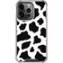 Cow Print iPhone 15 Pro Clear Case