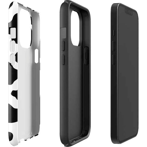 Cow Pattern Animal Print iPhone 14 Pro Impact Case