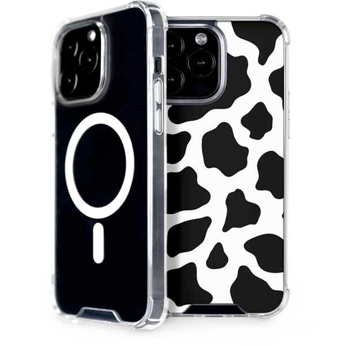 Cow Print iPhone 15 Pro Max MagSafe Case