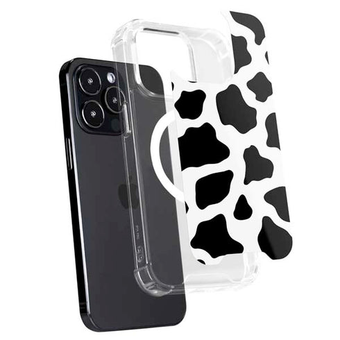 Cow Print iPhone 15 Pro Max MagSafe Case