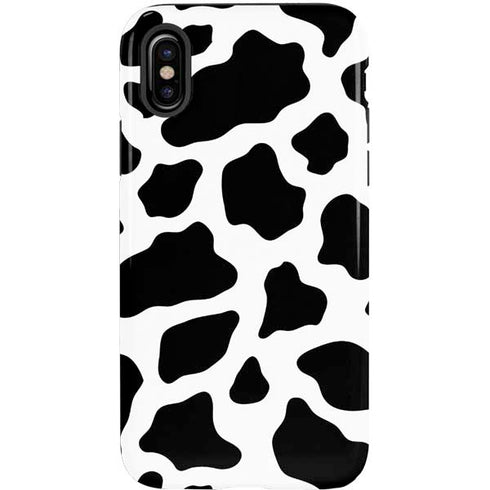 Cow Pattern Animal Print iPhone X Pro Case