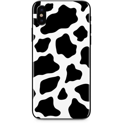 Cow Pattern Animal Print iPhone XS Max Skin