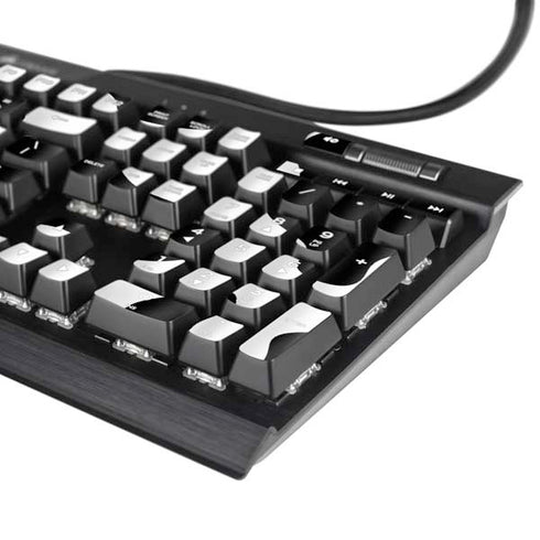 Cow Pattern Animal Print K95 RGB PLATINUM Mechanical Gaming Keyboard Skin