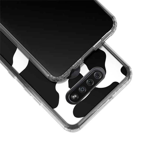 Cow Print LG K51/Q51 Clear Case