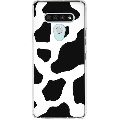 Cow Print LG Stylo 6 Clear Case