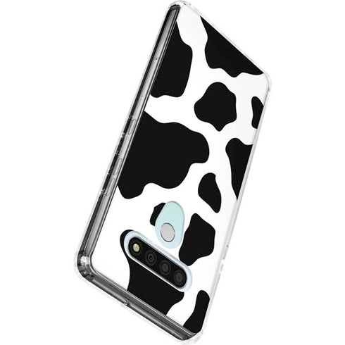 Cow Print LG Stylo 6 Clear Case
