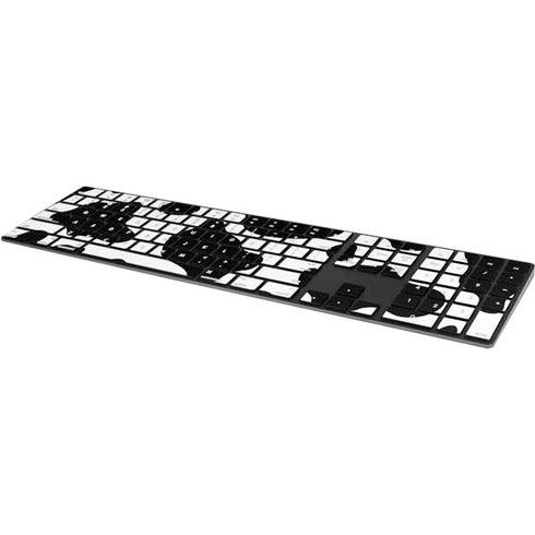 Cow Pattern Animal Print Magic Keyboard with Numeric Keypad Skin