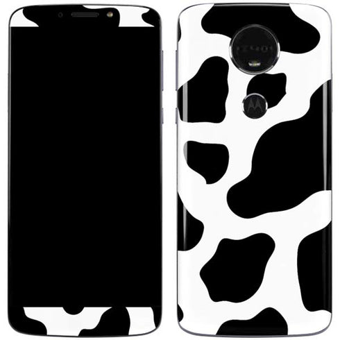 Cow Pattern Animal Print Moto E5 Plus Skin