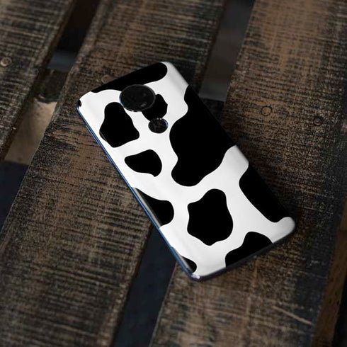 Cow Pattern Animal Print Moto E5 Plus Skin