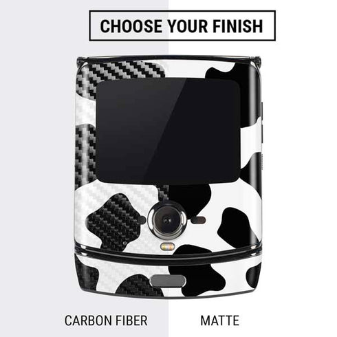 Cow Pattern Animal Print Motorola RAZR Skin