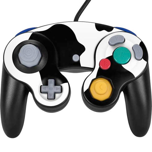 Cow Pattern Animal Print Nintendo GameCube Controller Skin
