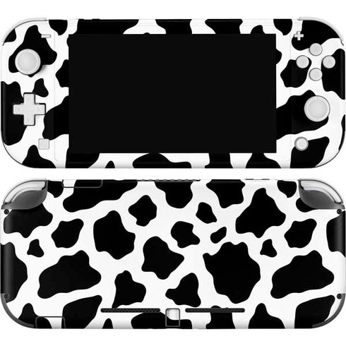 Cow Pattern Animal Print Nintendo Switch Lite Skin