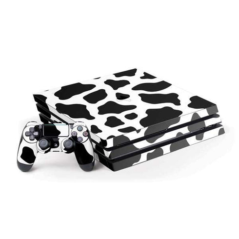 Cow Pattern Animal Print PS4 Pro Bundle Skin