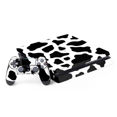 Cow Pattern Animal Print PS4 Slim Bundle Skin