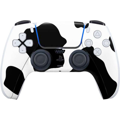 Cow Pattern Animal Print PS5 Controller Skin