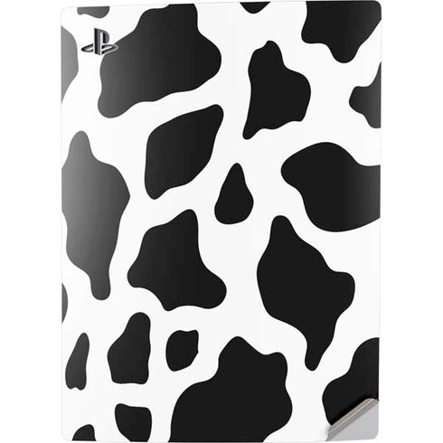 Cow Pattern Animal Print PS5 Digital Edition Console Skin