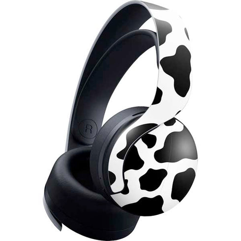 Cow Pattern Animal Print PULSE 3D Wireless Headset for PS5 Skin