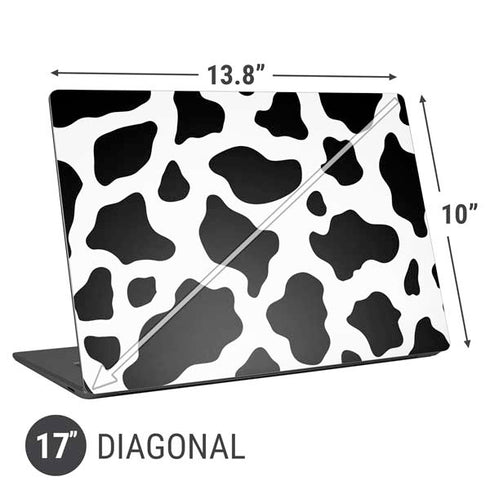 Cow Pattern Animal Print Universal Laptop 17in (13.8 x 10in) Skin